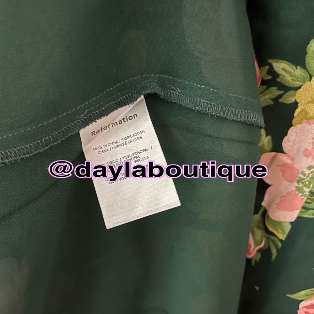 Reformation Twilight Dress Belvedere - Picture 5 of 7